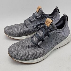 New Balance Fresh Foam Cruzv2 Nubuck Grey Mens Running Shoes MCRZRRG Size 11